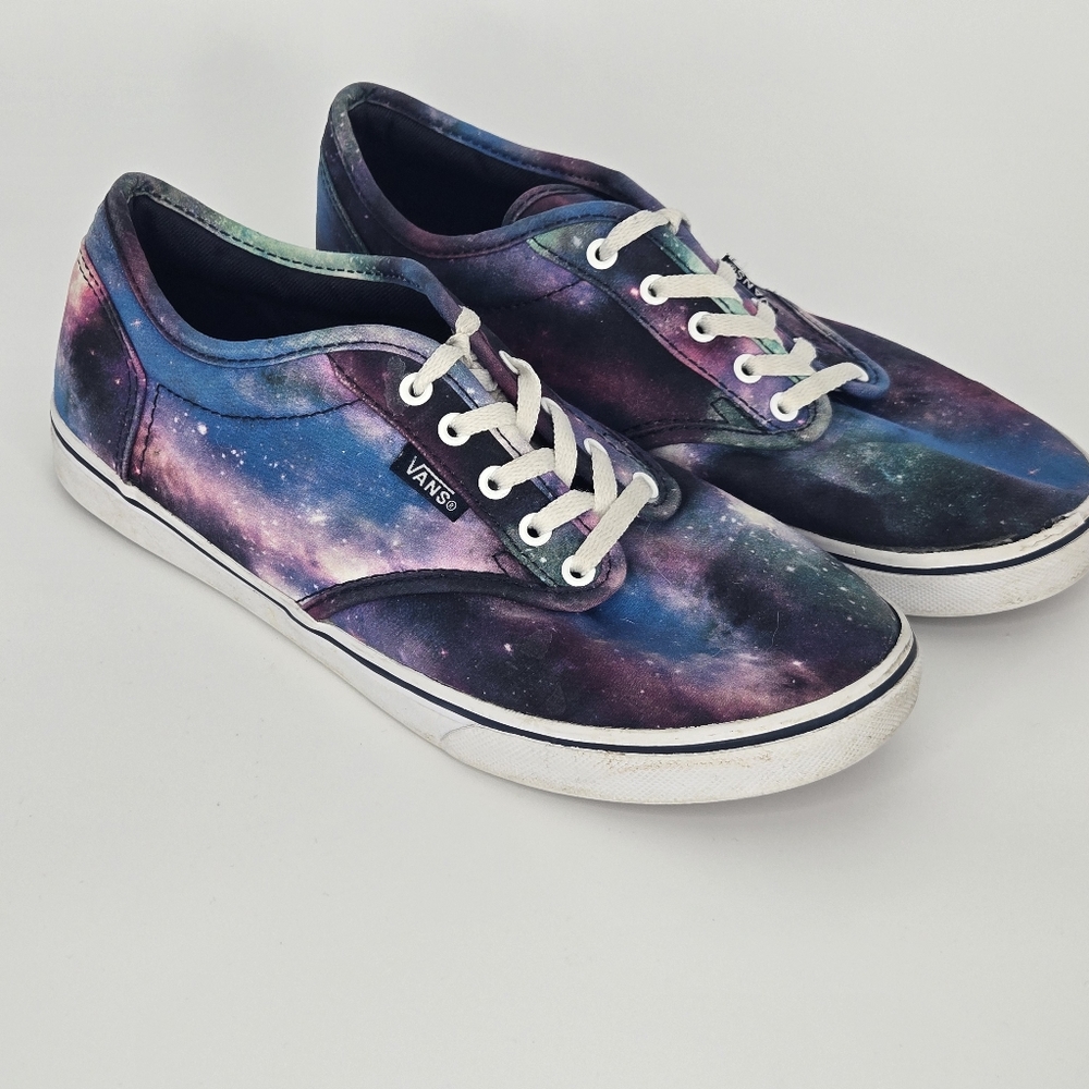 VANS Atwood Lo Pro Cosmic Galaxy Sneakers size 6.5